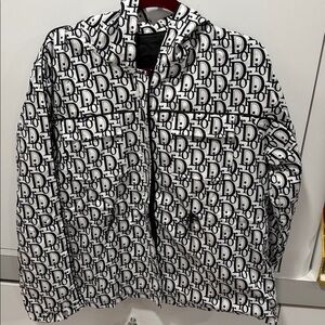 Black and White Monogram Jacket